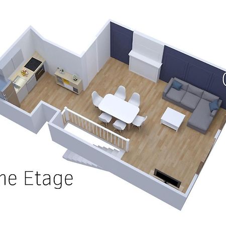 Le Double Pirou # 2 Appartements # Halte Auvergne Thiers Exteriér fotografie