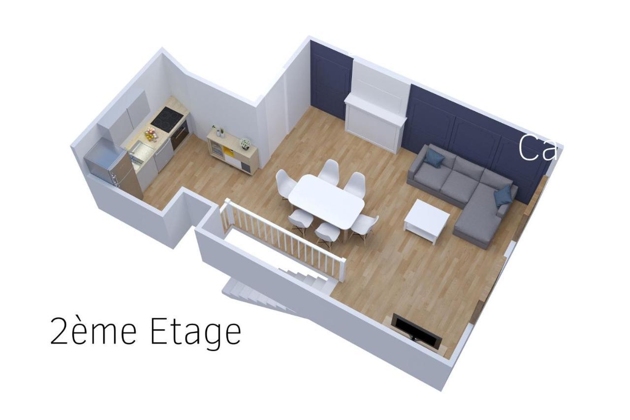 Le Double Pirou # 2 Appartements # Halte Auvergne Thiers Exteriér fotografie