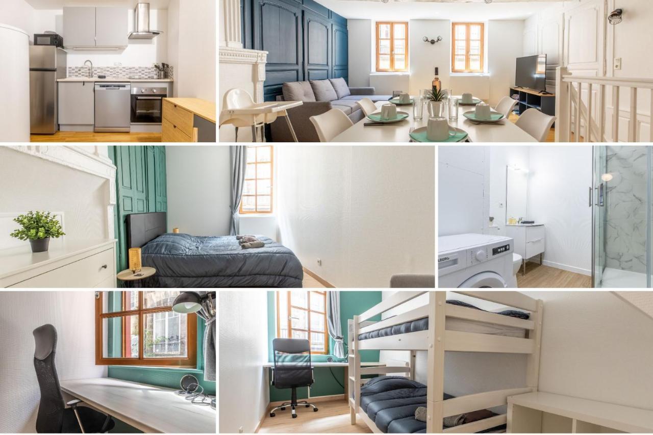 Le Double Pirou # 2 Appartements # Halte Auvergne Thiers Exteriér fotografie