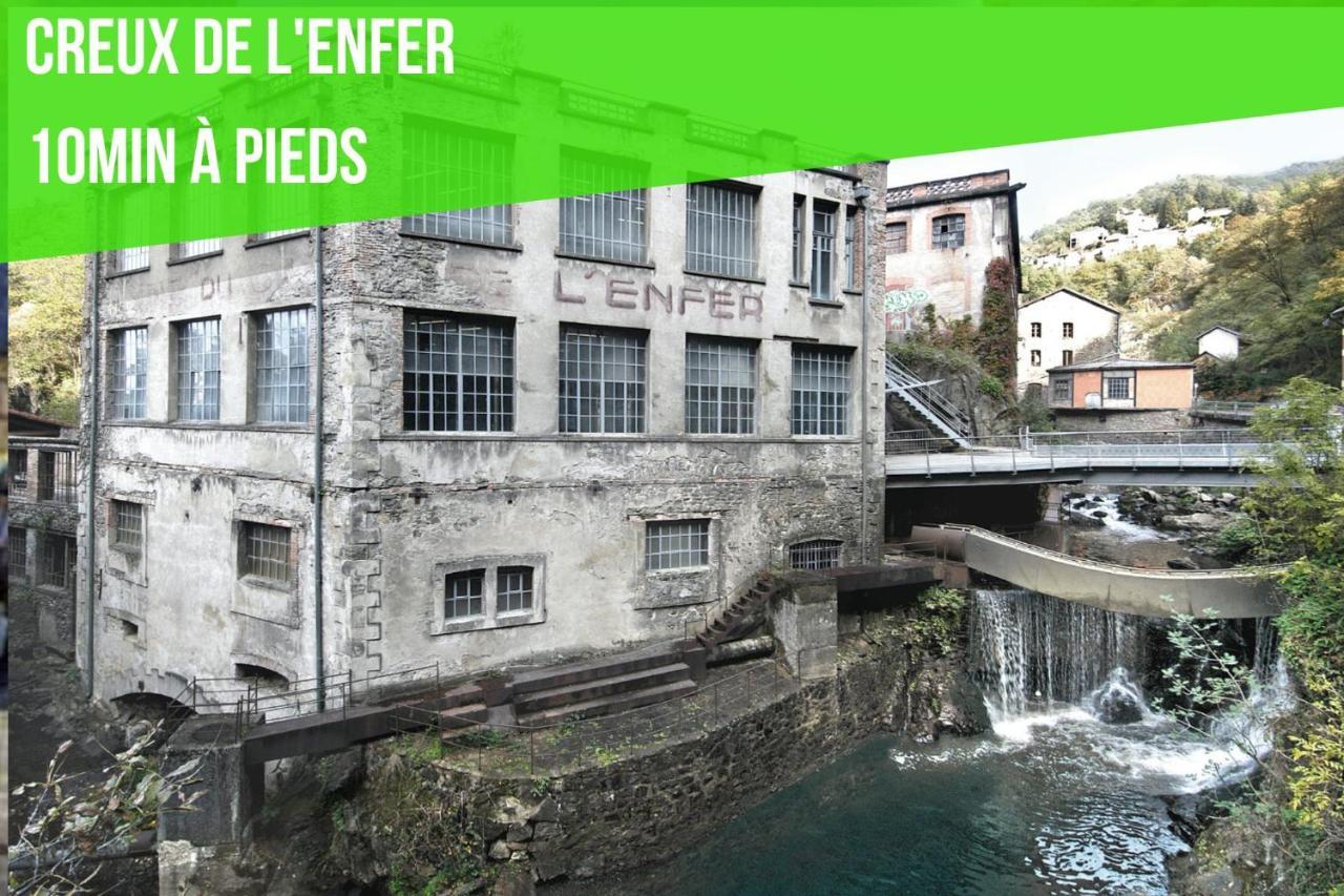 Le Double Pirou # 2 Appartements # Halte Auvergne Thiers Exteriér fotografie